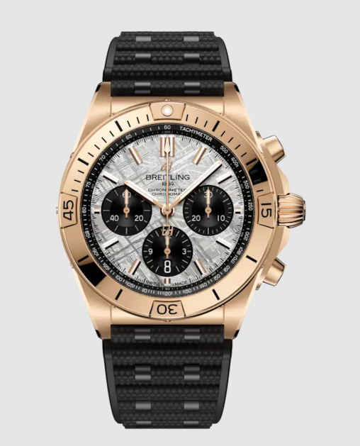 Breitling Chronomat B01 42 Erling Haaland Red Gold Replica Watch RB01347A1F1S1